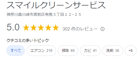 口コミ300件突破
