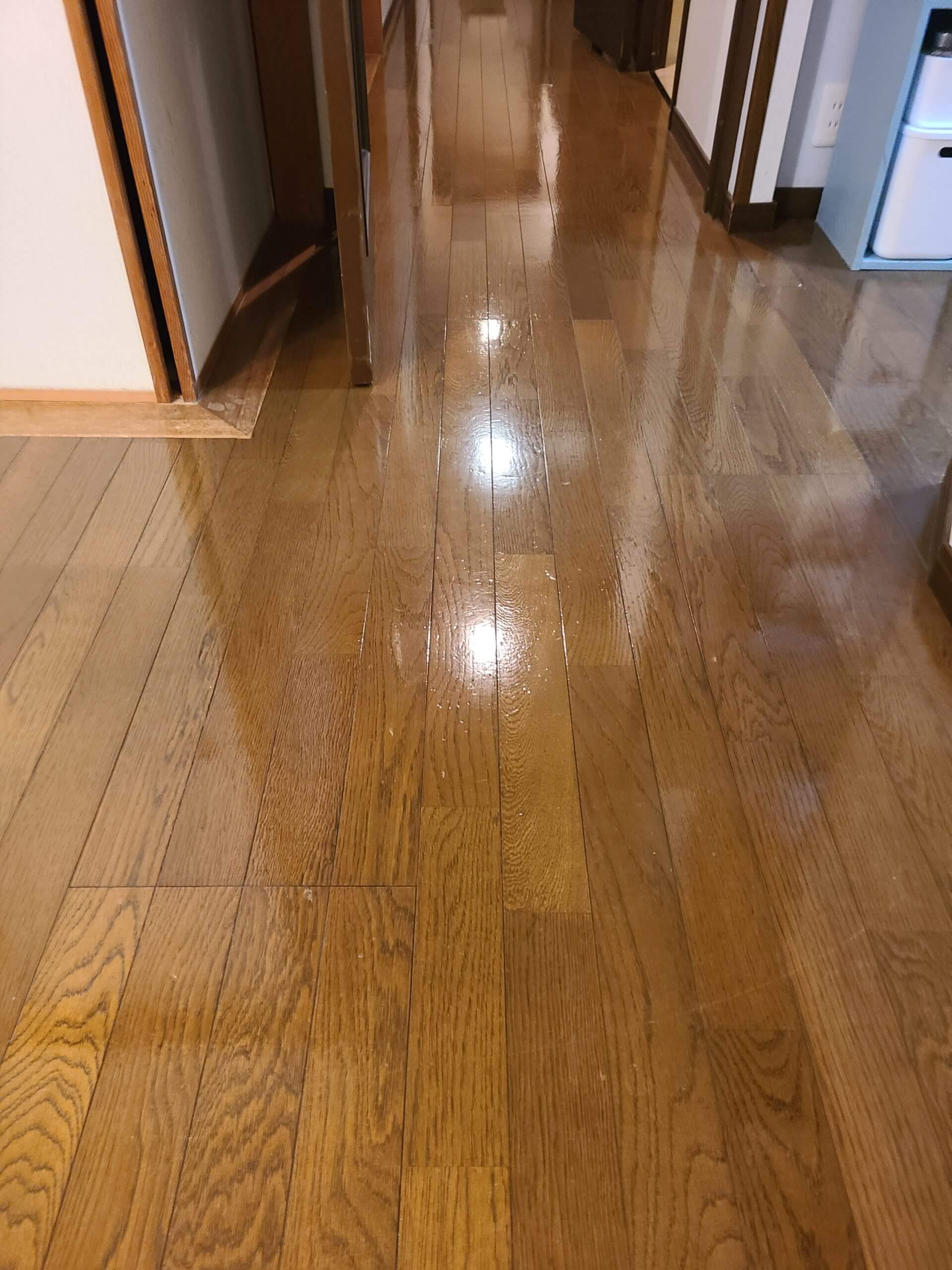 床Wax補修