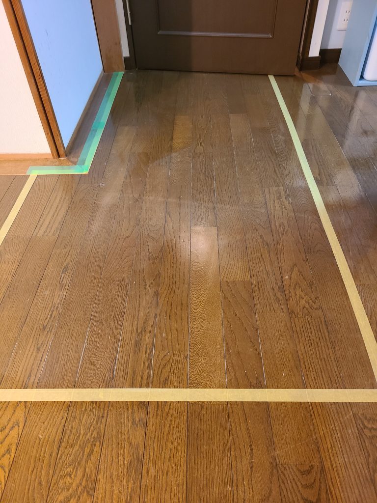 床Wax補修7