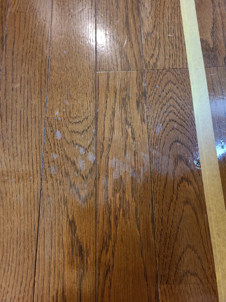 床Wax補修3