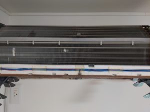 三菱製お掃除機能付きエアコンクリーニング2