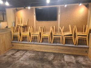 居酒屋店舗床、厨房クリーニング10