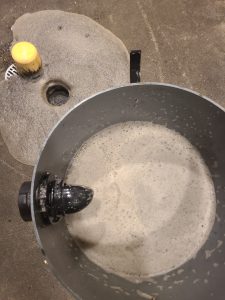 居酒屋店舗床、厨房クリーニング15