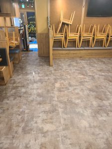 居酒屋店舗床、厨房クリーニング16