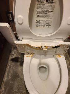居酒屋店舗床、厨房クリーニング20