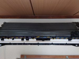 川崎市宮前区　日立製お掃除機能付きエアコンクリーニング2