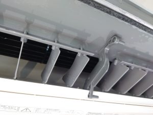 川崎市宮前区　パナソニック製お掃除機能付きエアコンクリーニング9