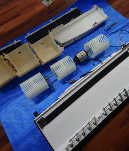 エアコン研修　天吊エアコン2