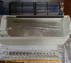 川崎市宮前区　お掃除機能付きエアコンクリーニング7