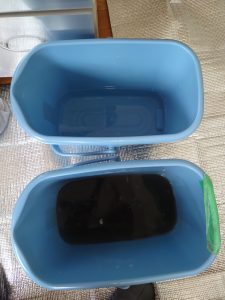 川崎市宮前区　パナソニック製お掃除機能付きエアコンクリーニング6