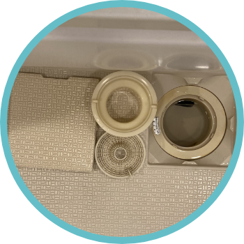 作業の流れ4_排水溝掃除