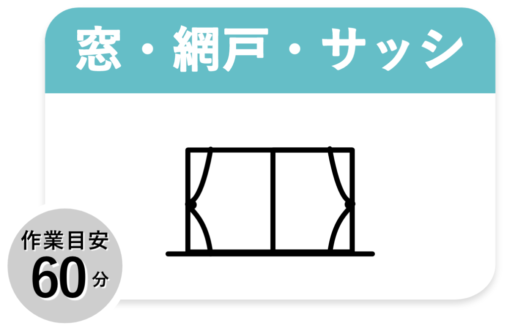 料金プラン_窓・網戸・サッシ